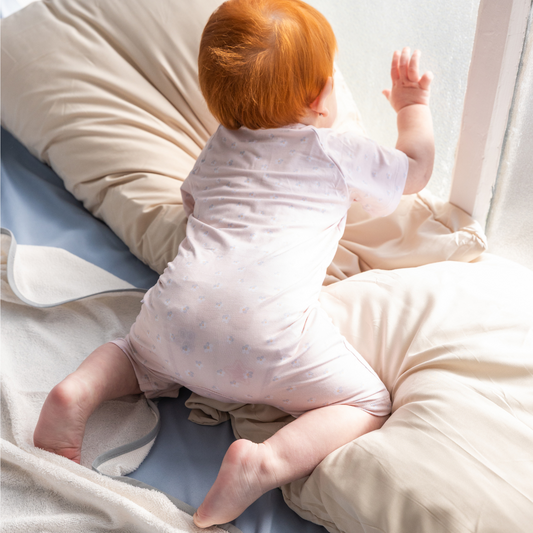 Tutina corta in Bamboo - Fiori