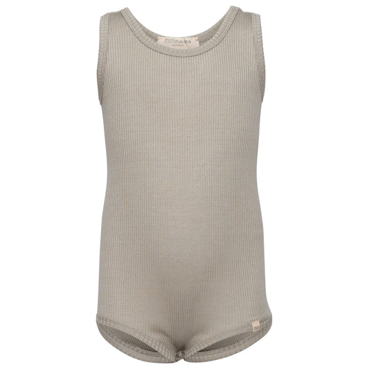 Body smanicato in Seta e Cotone - Colori Vari