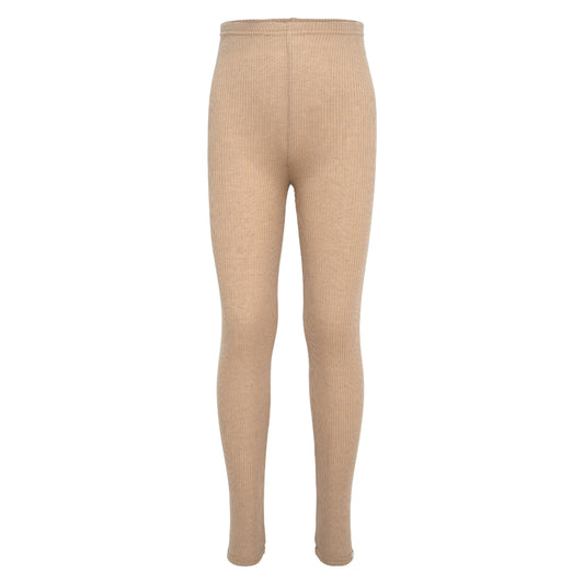 Leggings in Seta e Cotone - Miele