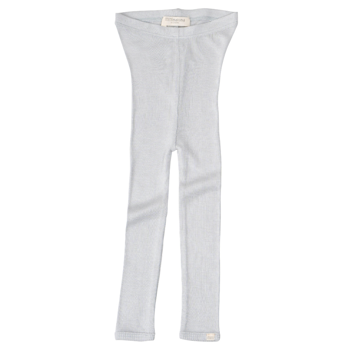 Leggings baby in Seta e Cashmere - Grigio Chiaro