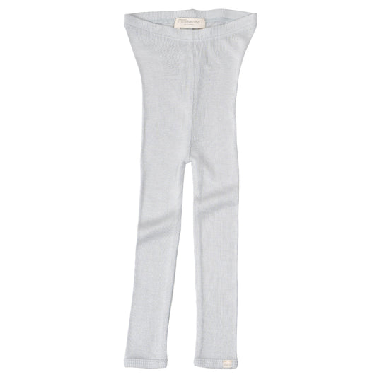 Leggings baby in Seta e Cashmere - Grigio Chiaro