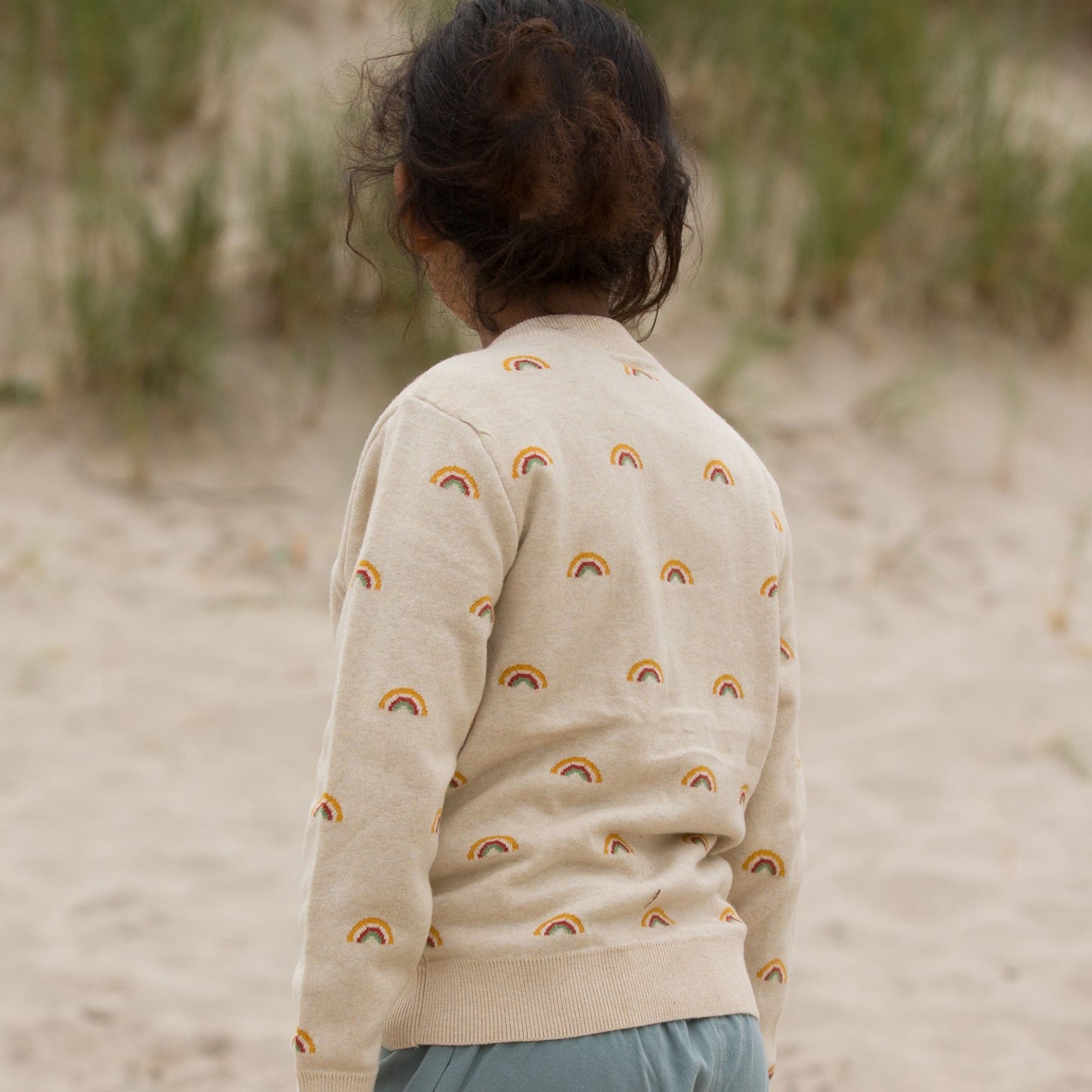 Cardigan in Cotone Biologico - Arcobaleni
