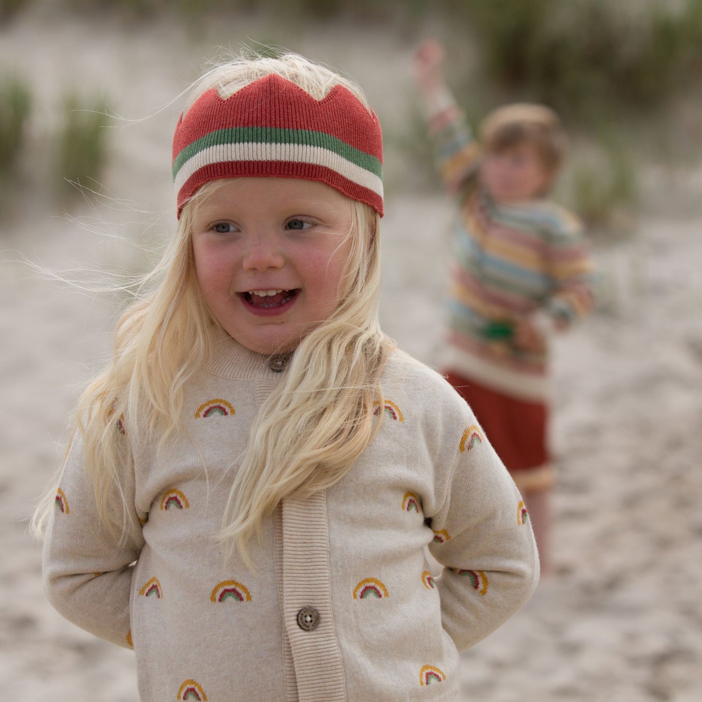 Cardigan in Cotone Biologico - Arcobaleni