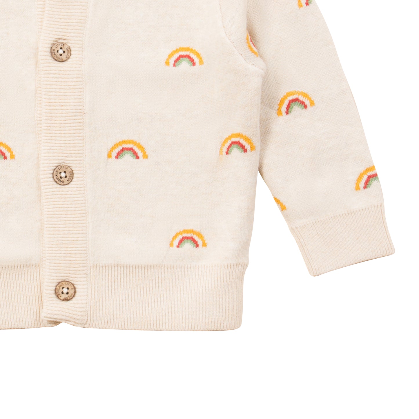 Cardigan in Cotone Biologico - Arcobaleni