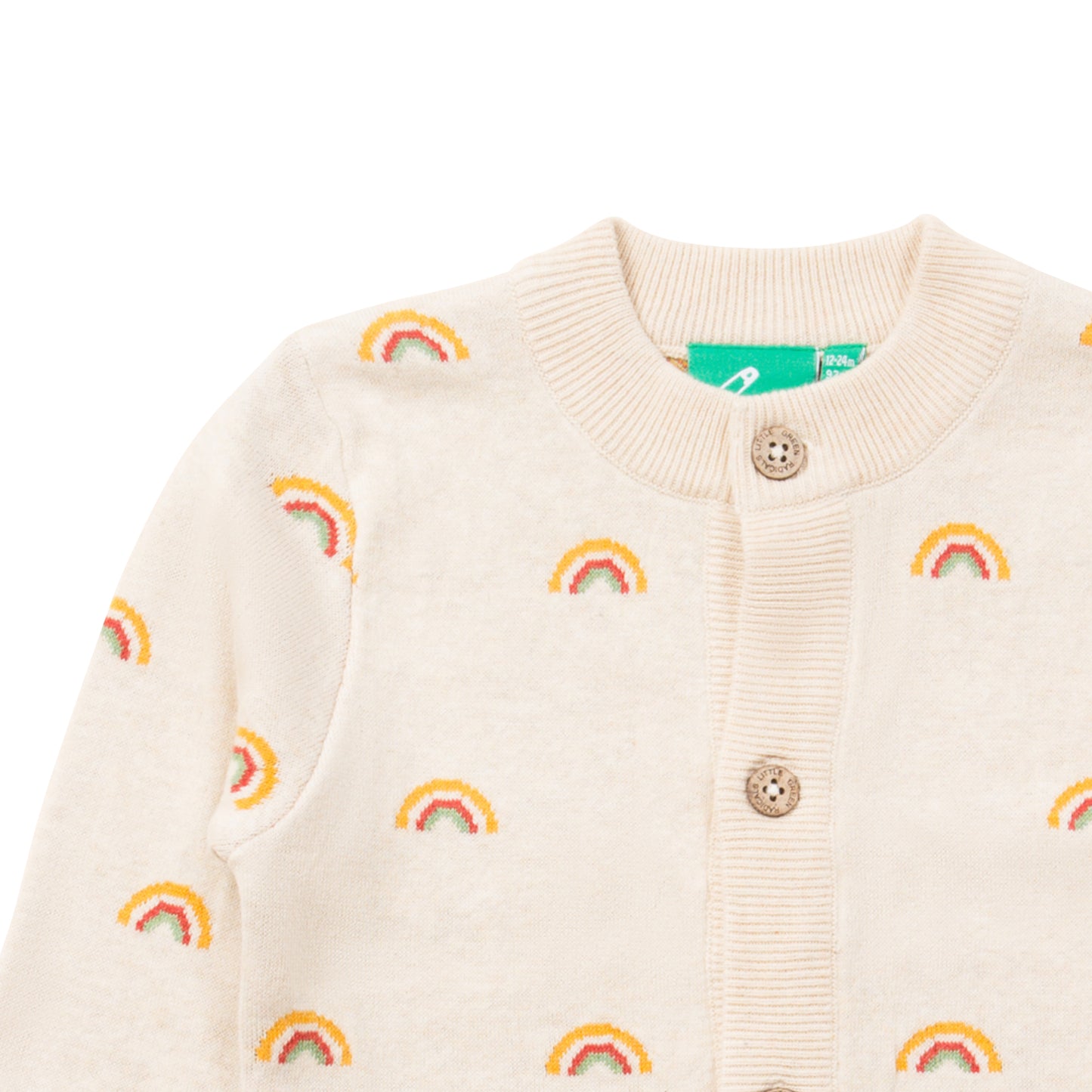 Cardigan in Cotone Biologico - Arcobaleni