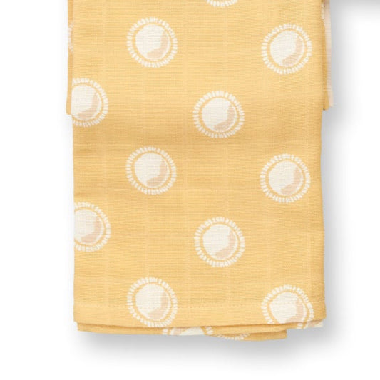 Set 2pz in Mussola di Cotone Biologico - 80x80 cm - Summer Holiday