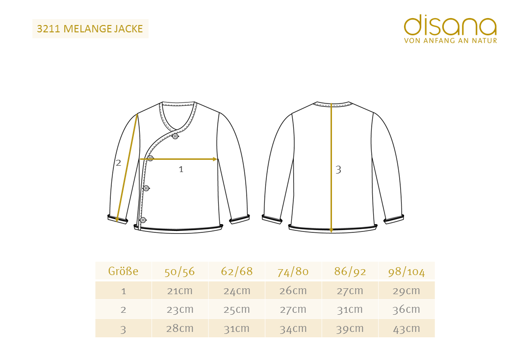 Cardigan con allacciatura kimono Oliva/Antracite mélange