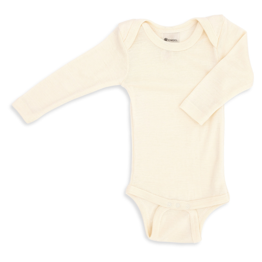 Body manica lunga lana seta - Scollo senza bottoni - Colori vari
