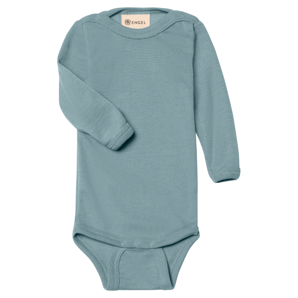 Body manica lunga lana seta - Scollo con bottoni - Colori Vari