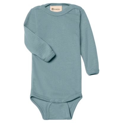 Body manica lunga lana seta - Scollo con bottoni - Colori Vari