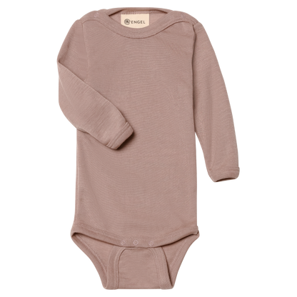 Body manica lunga lana seta - Scollo con bottoni - Colori Vari
