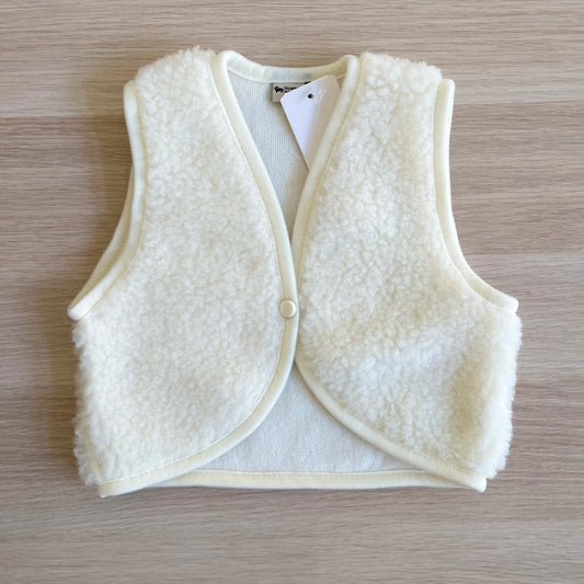 Gilet in Lana Merino Baby - Lulu Bianco