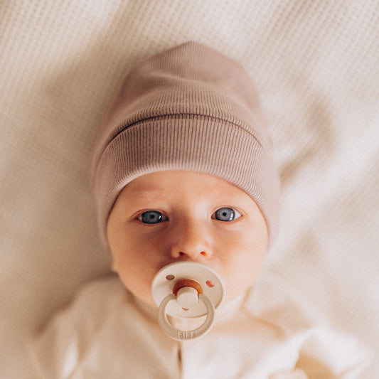 Berretto in Cotone Biologico - Nocciola