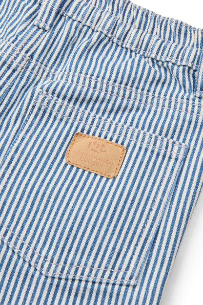 Bermuda in Twill di Cotone Biologico - Millerighe
