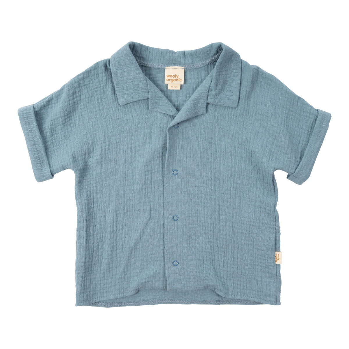 Camicia in Mussola di Cotone Biologico - Carta da Zucchero