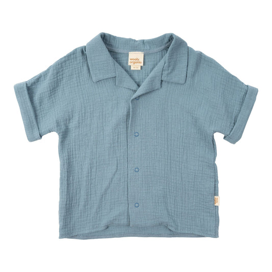 Camicia in Mussola di Cotone Biologico - Carta da Zucchero