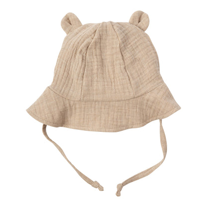 Cappello in Mussola di Cotone Biologico - Colori Vari