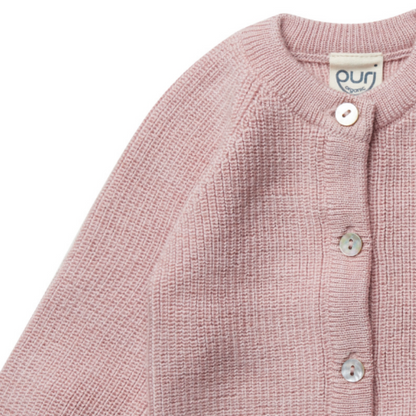 Cardigan in Lana e Seta - Colori vari