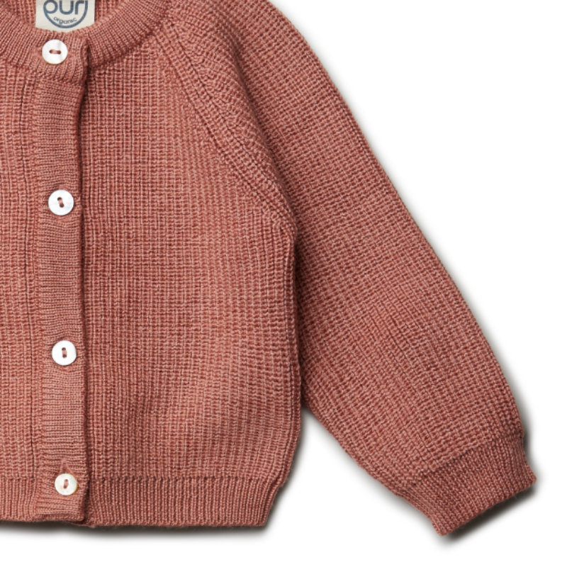 Cardigan in Lana e Seta - Colori vari