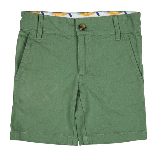 Bermuda in Cotone Biologico - Verde