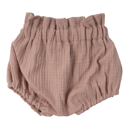 Completo in Mussola di Cotone Biologico - Rosa Antico
