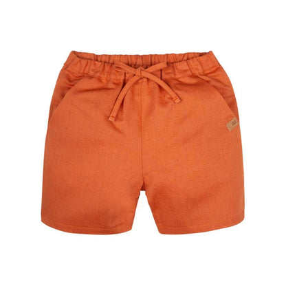 Bermuda Lino e Cotone - Rame