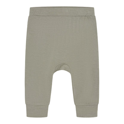 Pantaloni ampi in Bamboo - Oliva