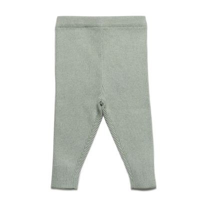 Leggings neonato in Cotone e Lana a costine - Colori vari