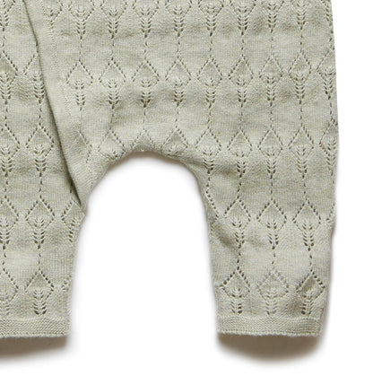 Tutina neonato in Cotone e Seta Ajour - Colori vari