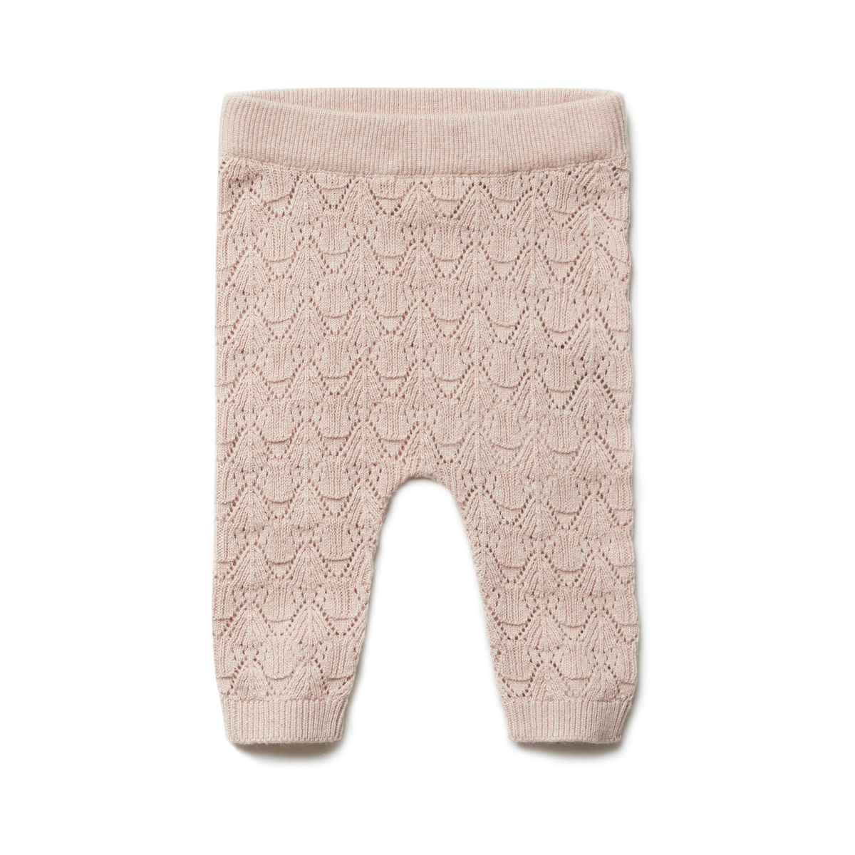 Pantaloni neonato Ajour in Cotone e Seta - Colori vari