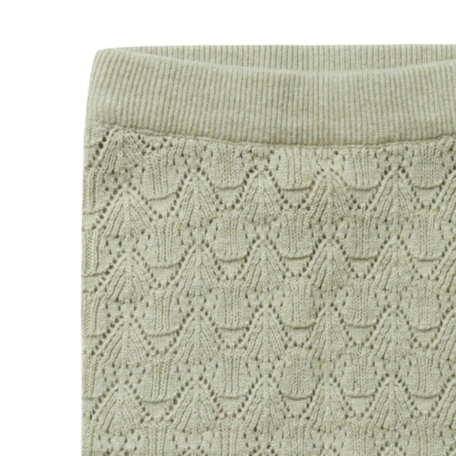 Pantaloni neonato Ajour in Cotone e Seta - Colori vari