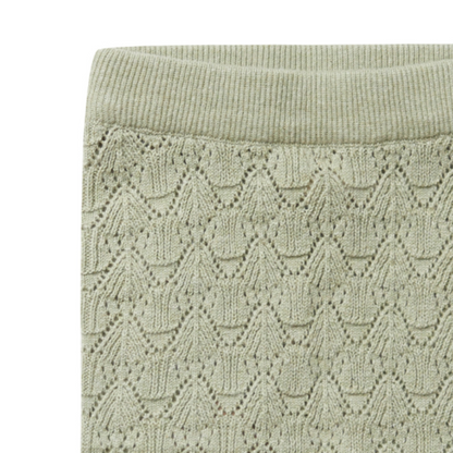 Pantaloni neonato Ajour in Cotone e Seta - Colori vari