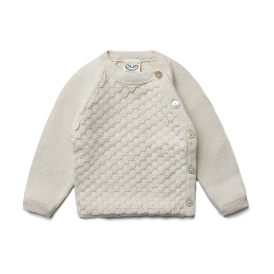 Cardigan kimono in Cotone e Seta lavorato - Colori vari