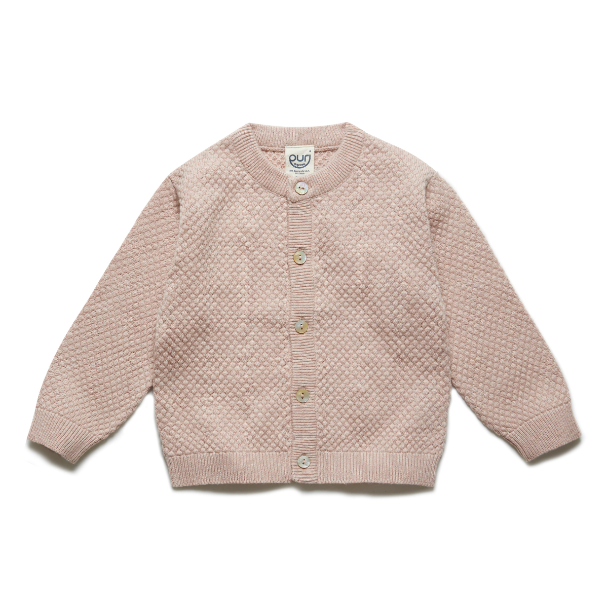 Cardigan in Cotone e Seta PopCorn - Colori vari