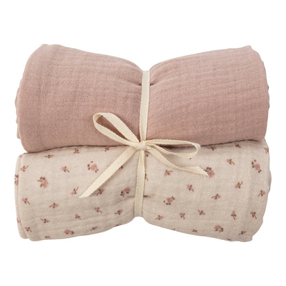 Mussole di Cotone Biologico 2 pz 65x65 cm