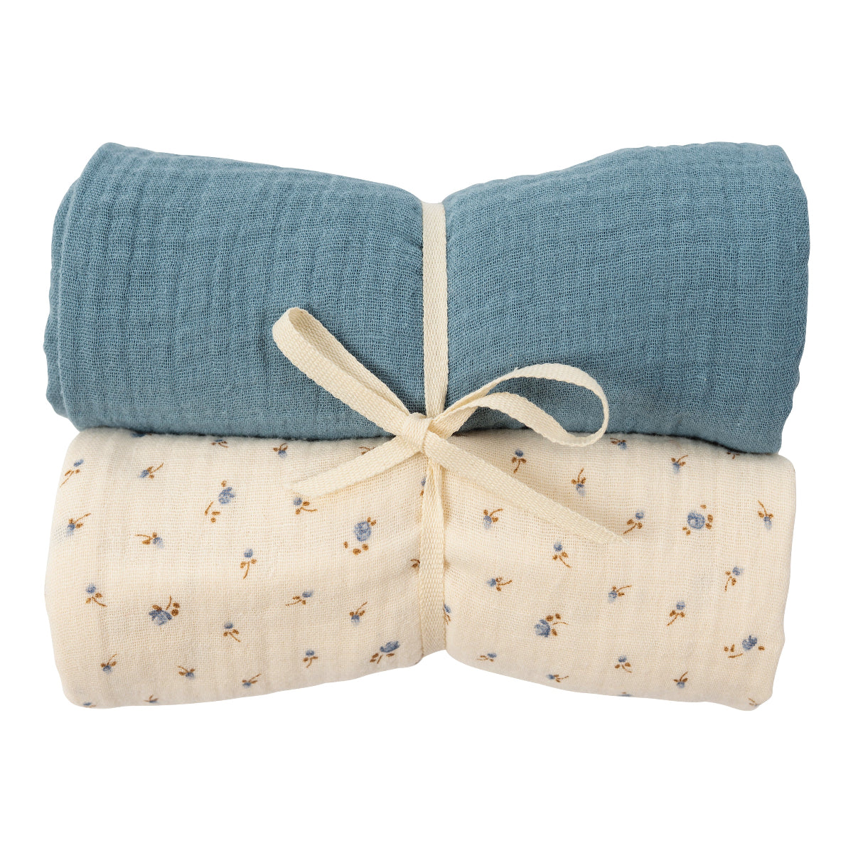 Mussole di Cotone Biologico 2 pz 65x65 cm