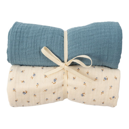 Mussole di Cotone Biologico 2 pz 65x65 cm