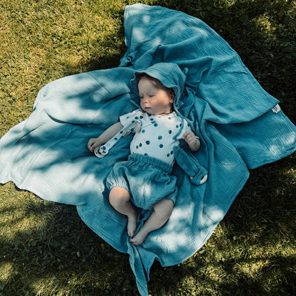 Copertina in Mussola di Cotone Biologico 100x100 cm