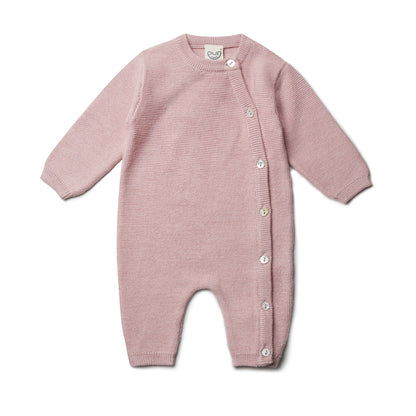 Tutina neonato in Lana e Seta - Colori vari
