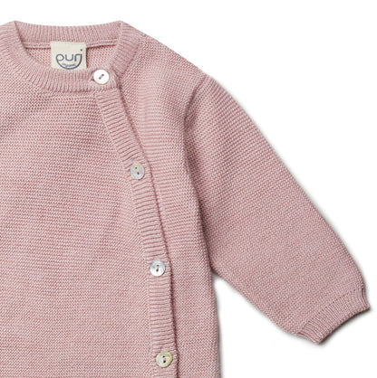 Tutina neonato in Lana e Seta - Colori vari