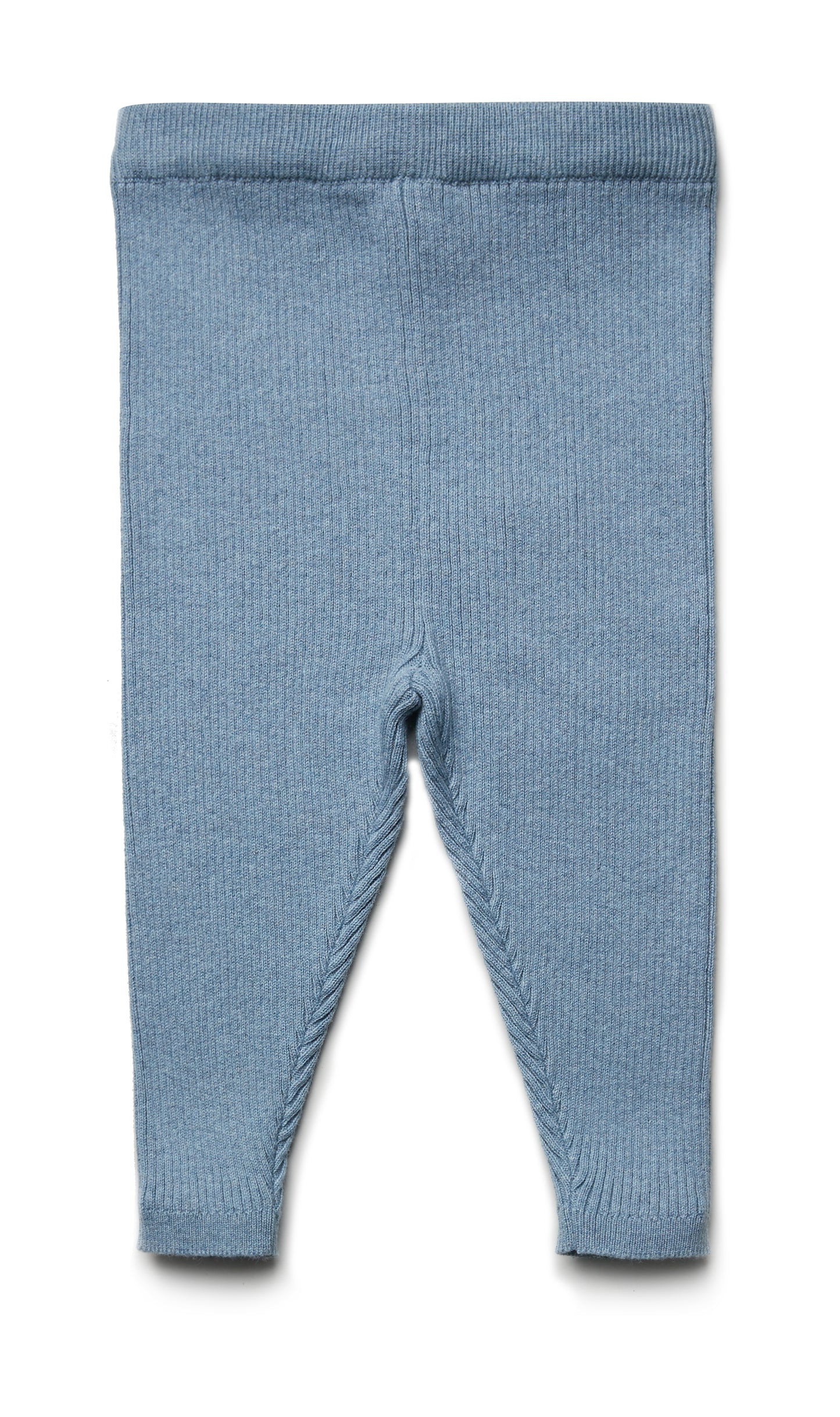 Leggings neonato in Cotone e Lana a costine - Colori vari