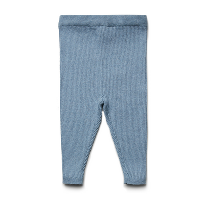 Leggings neonato in Cotone e Lana a costine - Colori vari