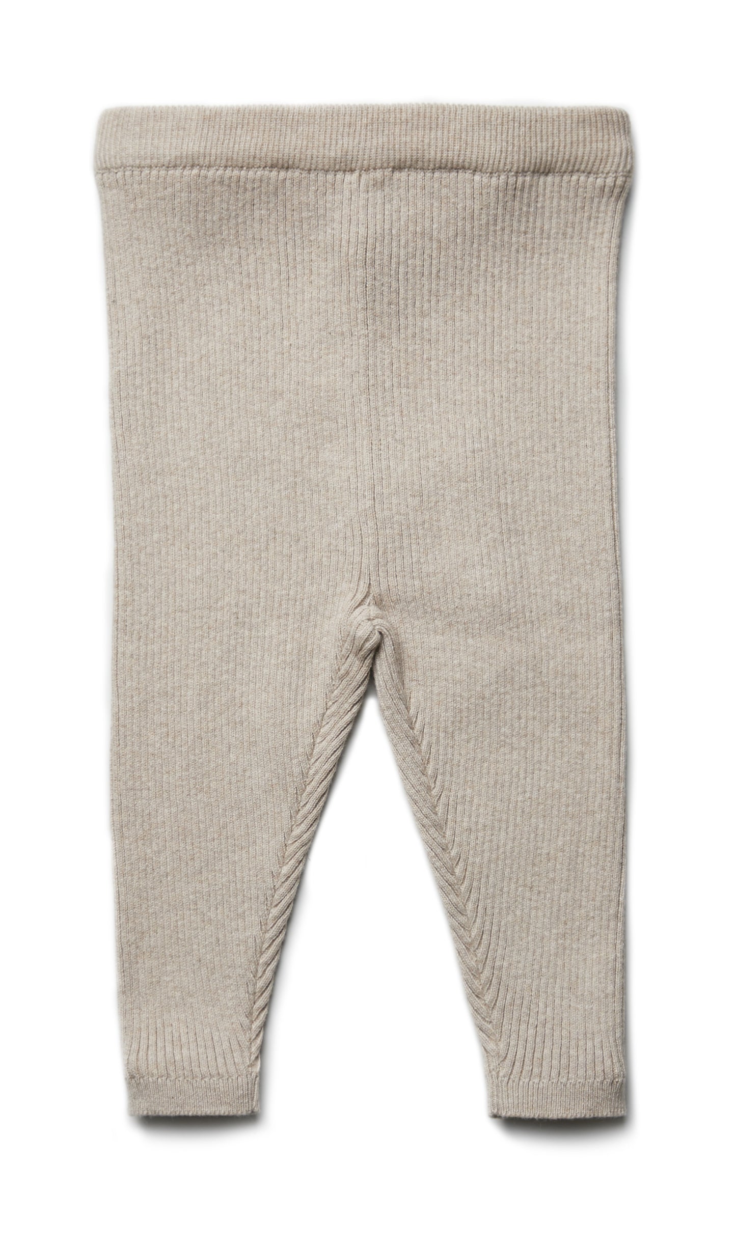 Leggings neonato in Cotone e Lana a costine - Colori vari
