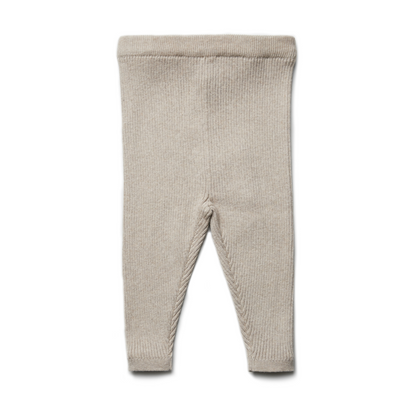 Leggings neonato in Cotone e Lana a costine - Colori vari