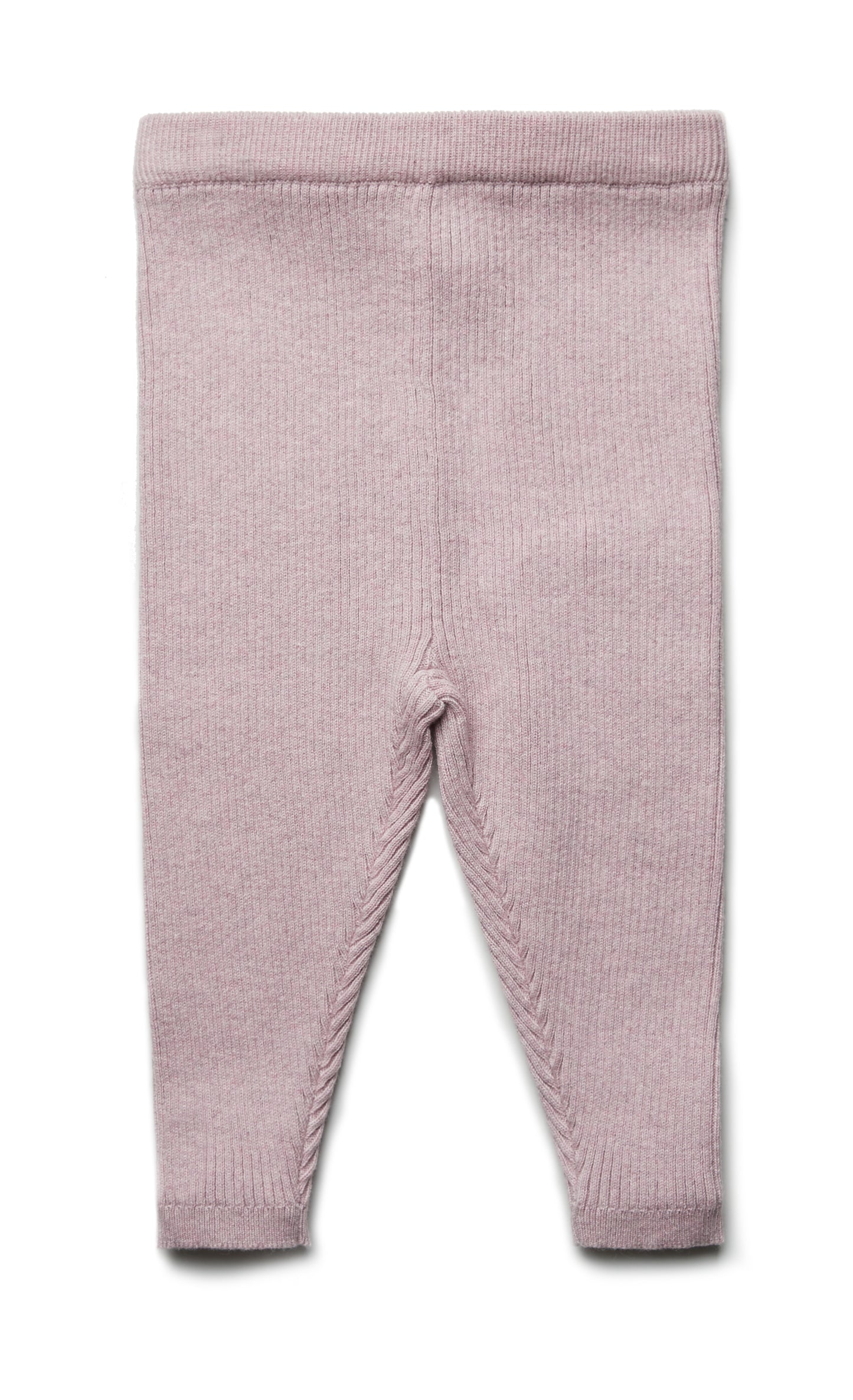 Leggings neonato in Cotone e Lana a costine - Colori vari