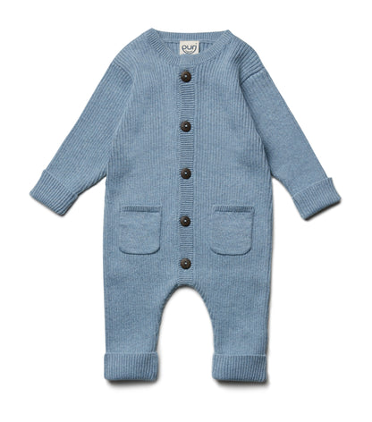 Tutina neonato in Cotone e Lana - Colori vari