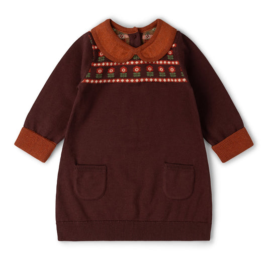 Abito in maglia di Cotone Biologico