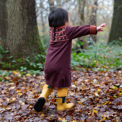Abito in maglia di Cotone Biologico