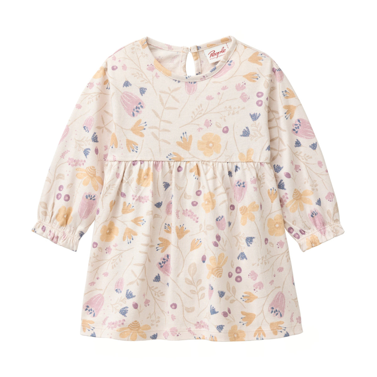 Abito in Cotone Biologico - Fiori
