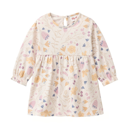Abito in Cotone Biologico - Fiori
